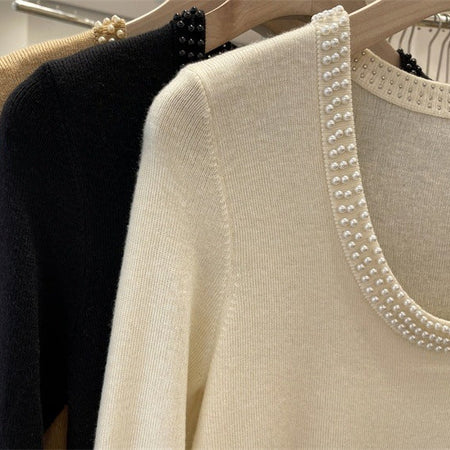 the carolove pearl sweaters